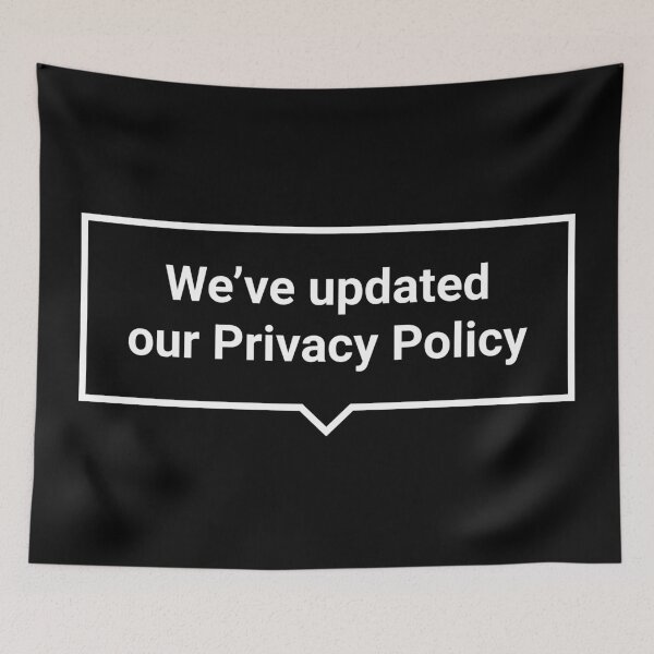 Item preview, We've updated our Privacy Policy - Funny GDPR Email designed and sold by SWISH-Design.