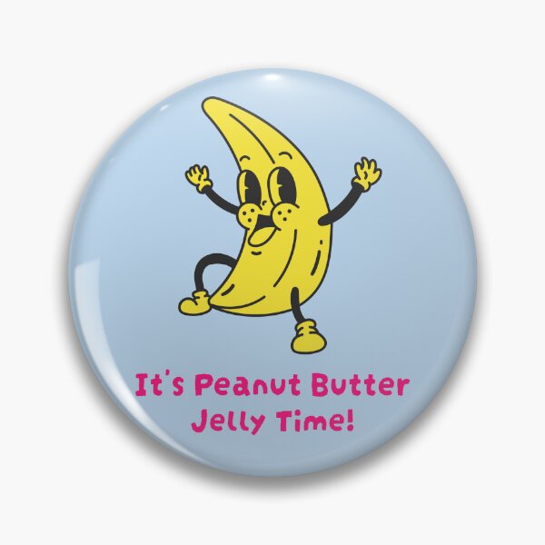 Item preview, It's Peanut Butter Jelly Time! designed and sold by pixelatedthread.