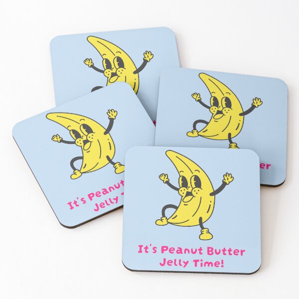 Item preview, It's Peanut Butter Jelly Time! designed and sold by pixelatedthread.