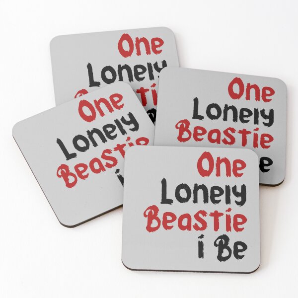 Item preview, One lonely beastie I be.Rap Lyrics 3 designed and sold by VibeTwist.