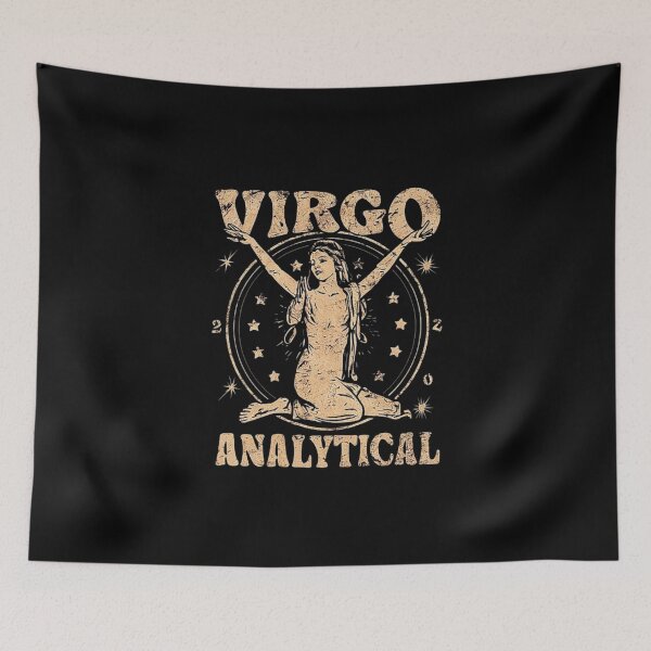 Item preview, Virgo Zodiac Artwork - Analytical Virgin Celestial Design designed and sold by love3617.