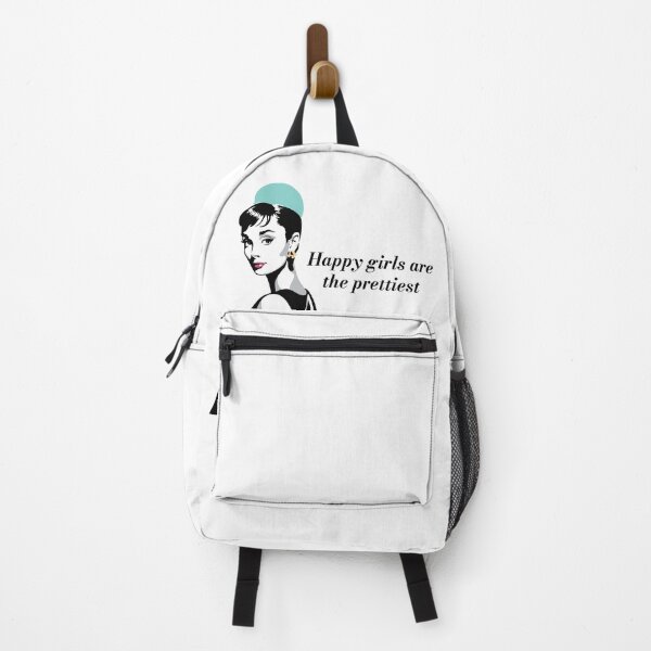 Item preview, Audrey Happy Girls Are the Prettiest designed and sold by Monedesign.