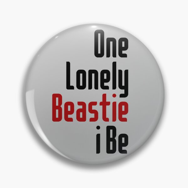 Item preview, One lonely beastie I be.Rap Lyrics 5 designed and sold by VibeTwist.