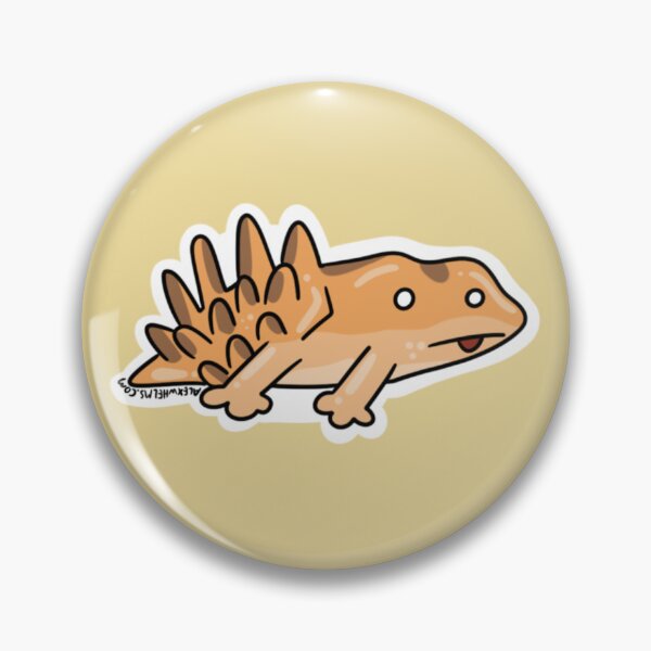 Item preview, Silly Stickers Shield Tailed Agama - Realistic Edition designed and sold by Alex Helms Illustrations.
