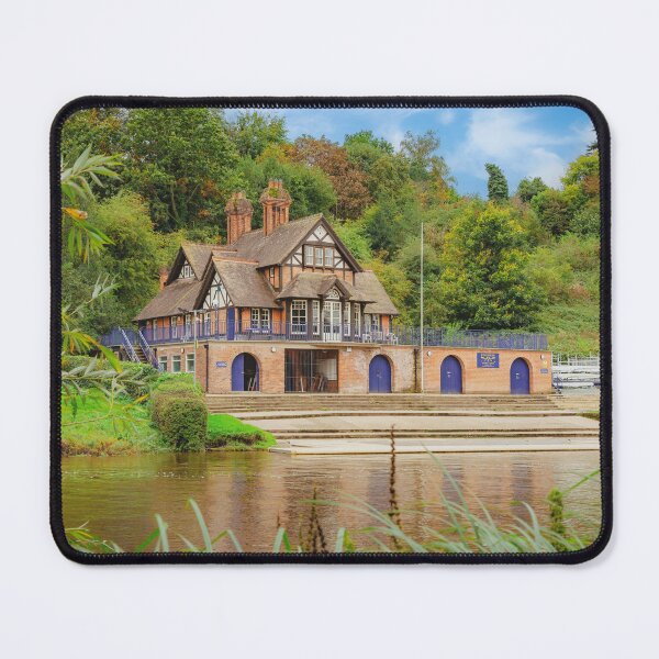 Item preview, Boat Club Over River Severn 2 designed and sold by StephenRphoto.
