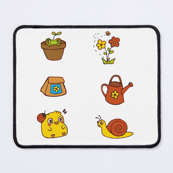 Item preview, cute garden stickers designed and sold by Madariesstudio.