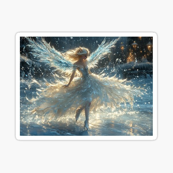 Item preview, Ice Skating Fairy designed and sold by Angelandspot.
