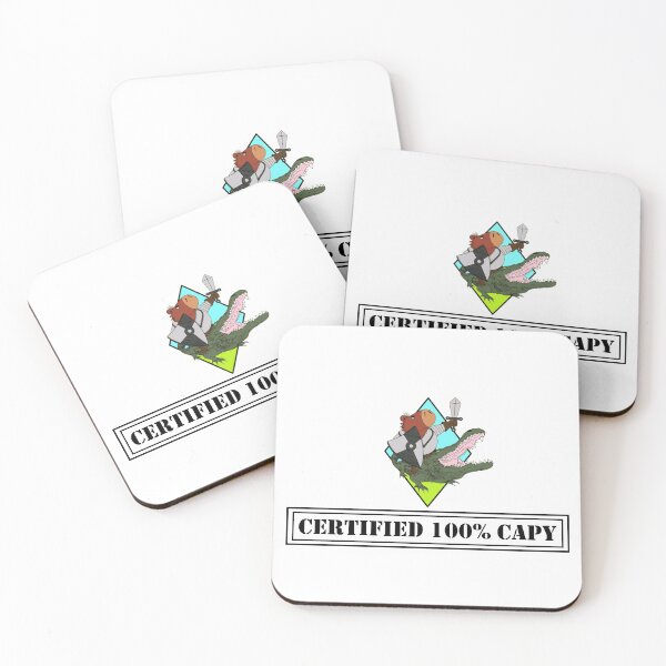 Item preview, Certified Capy: Original Logo designed and sold by CapybaraCavalry.