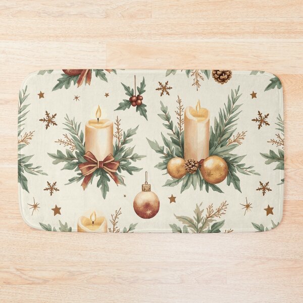 Item preview, The Glow of Christmas Candles designed and sold by TaruHonu.