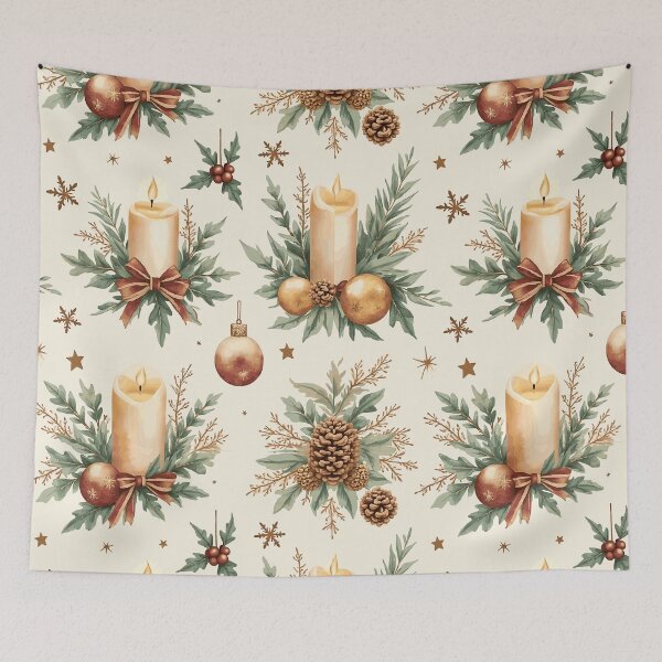 Item preview, The Glow of Christmas Candles designed and sold by TaruHonu.