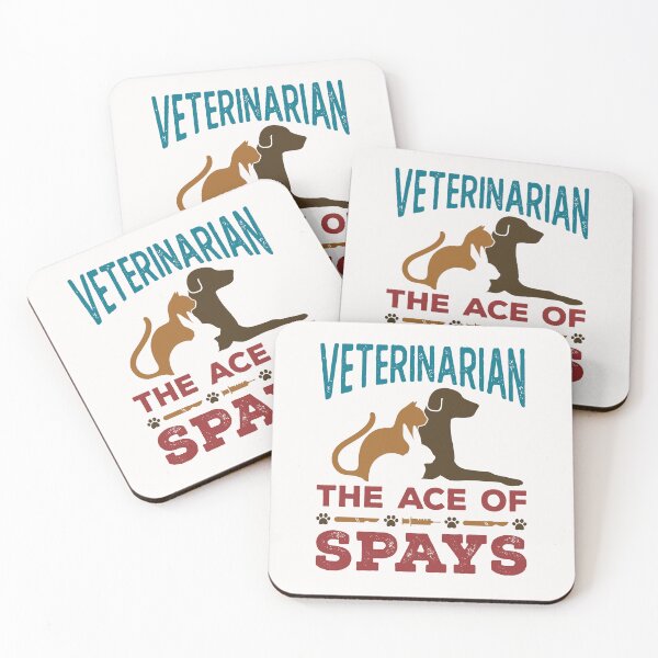Item preview, Veterinarian the Ace of Spays Funny Veterinary Medicine designed and sold by jaygo.