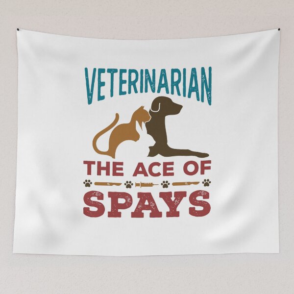 Item preview, Veterinarian the Ace of Spays Funny Veterinary Medicine designed and sold by jaygo.
