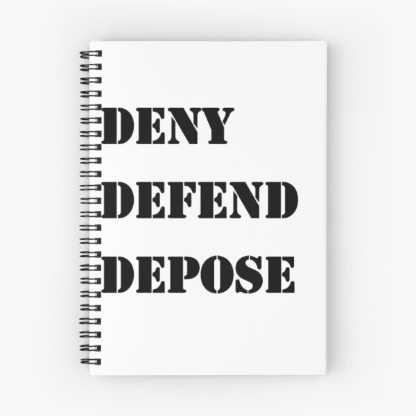 Item preview, DENY, DEFEND, DEPOSE designed and sold by PopCultTees.