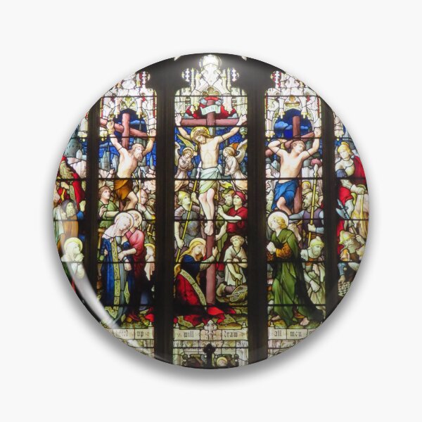 Item preview, Victorian Stained Glass, Aldeburgh, The Crucifixion designed and sold by wiggyofipswich.