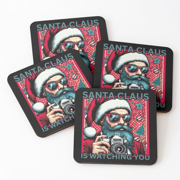 Item preview, Santa Claus is Watching You designed and sold by SpicyGingerTees.