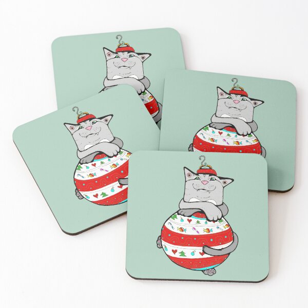 Item preview, Merry Xmas Cat  designed and sold by Kiekeboekat.