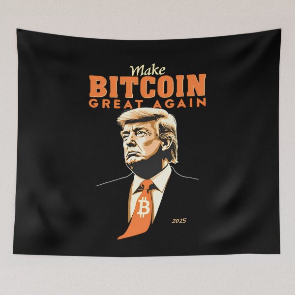 Item preview, Make bitcoin Great again Donald trump 2024 designed and sold by VividDripCo.