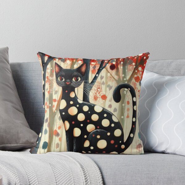Item preview, Retro the Cat. Handsome feline illustration with a vintage style. designed and sold by Shoot-The-Moon.
