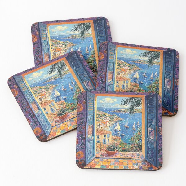 Item preview, Henri Matisse inspired Sea Fauvism Mediterranean designed and sold by ArtHouseNiklas.