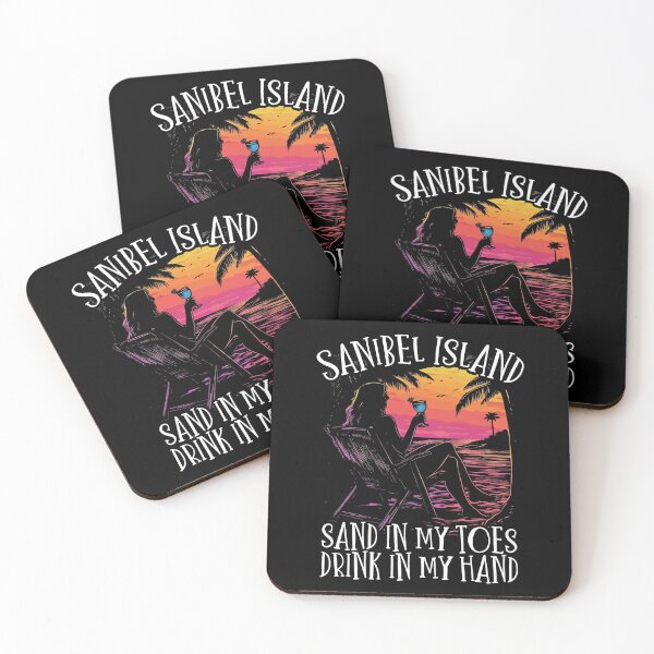 Item preview, Sanibel Island Drinks Florida Vacation Sanibel Island designed and sold by melomedia.