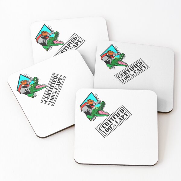 Item preview, Certified Capy: Cartoon Stamp designed and sold by CapybaraCavalry.