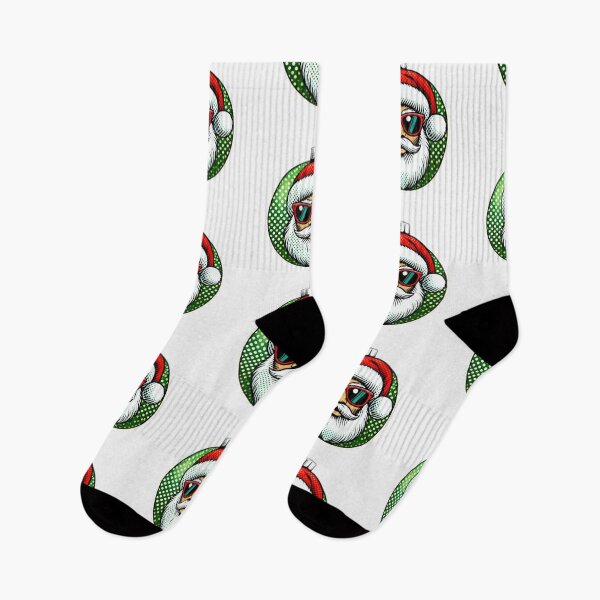 Item preview, Christmas Vintage Funny balls Santa Claus with glasses  Pattern,Santa Claus balls Pattern,Christmas balls,Christmas Funny Pattern,Holiday Pattern,Christmas Pattern, christmas,Christmas Vintage Pattern designed and sold by Expressions-Sel.
