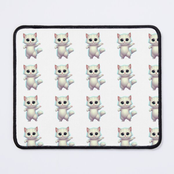 Item preview, Adorable Elegance: The Sweet White Kitten designed and sold by panchoflex.