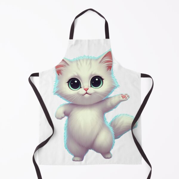Item preview, Adorable Elegance: The Sweet White Kitten designed and sold by panchoflex.