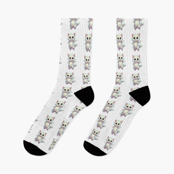Item preview, Adorable Elegance: The Sweet White Kitten designed and sold by panchoflex.