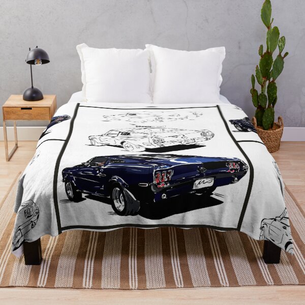 Item preview, Ford Mustang Concept Art Drawing designed and sold by DrawnByMatt.