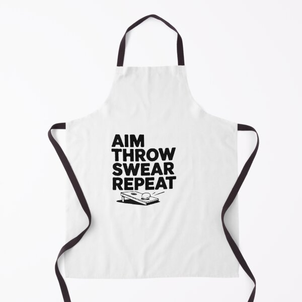 Item preview, Aim Throw Swear Repeat designed and sold by InsanseCreation.