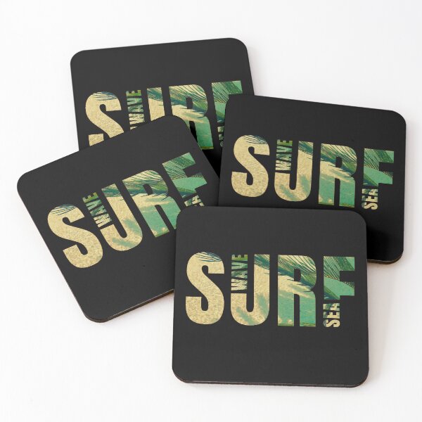 Item preview, Tropical Island - Sand and Trees SURF in Green designed and sold by droolingdreams.