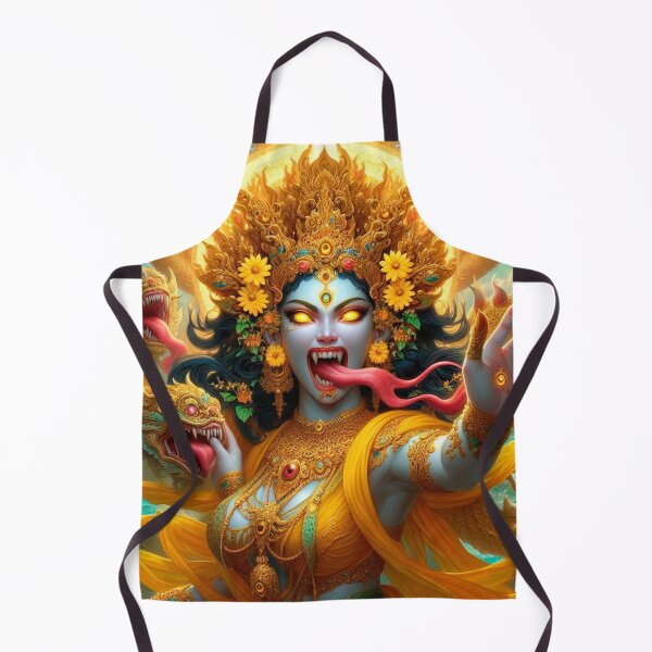 Item preview, Baglamukhi: Radiant Power of the Mahavidya designed and sold by myabstractart _RB.
