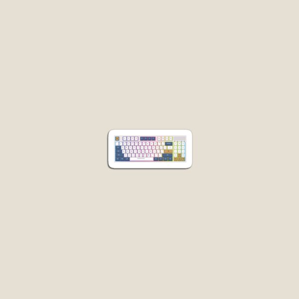 Aperçu de l'œuvre Autocollant pour clavier de jeu | Collection technologique • Par RNDMLY Stickers créée et vendue par RNDMLY.