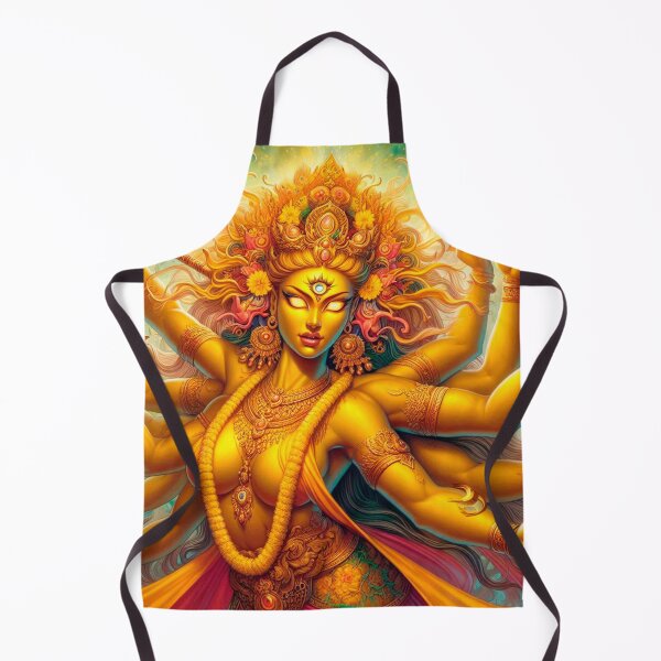 Item preview, Baglamukhi: The Golden Goddess of Victory designed and sold by myabstractart _RB.