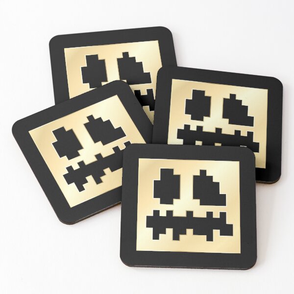 Aperçu de l'œuvre Bloc de visage de citrouille d'Halloween Minecraft créée et vendue par Kubala Designs.