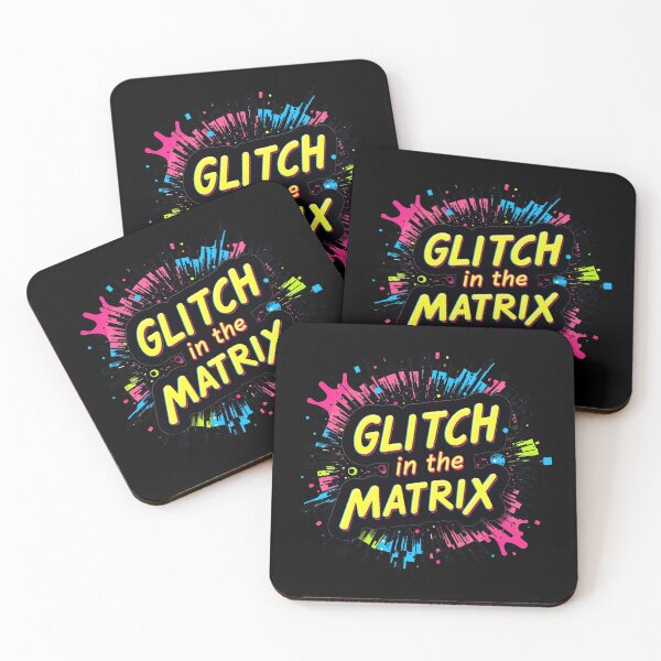 Item preview, Neon Art – Glitch in the Digital Matrix designed and sold by ArtCreator2023.