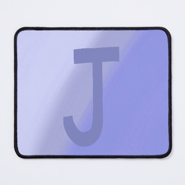 Item preview, Periwinkle J with Gradient Background designed and sold by MusicQueen17.
