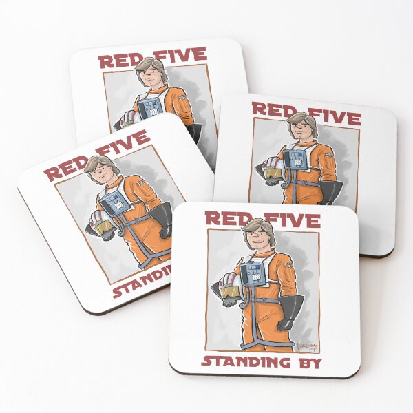 Item preview, Red Five Standing By designed and sold by Mike Lindsay.