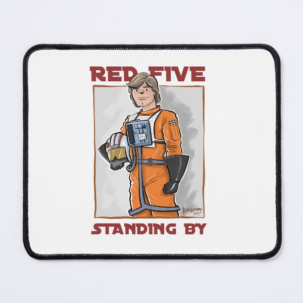 Item preview, Red Five Standing By designed and sold by Mike Lindsay.