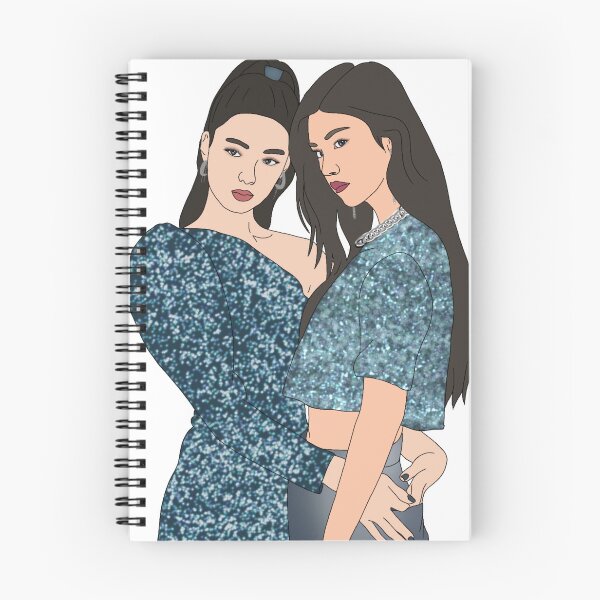 Item preview, Itzy Choi Jisu and Hwang Yeji Yejisu Lia Drawing designed and sold by pamelairene.
