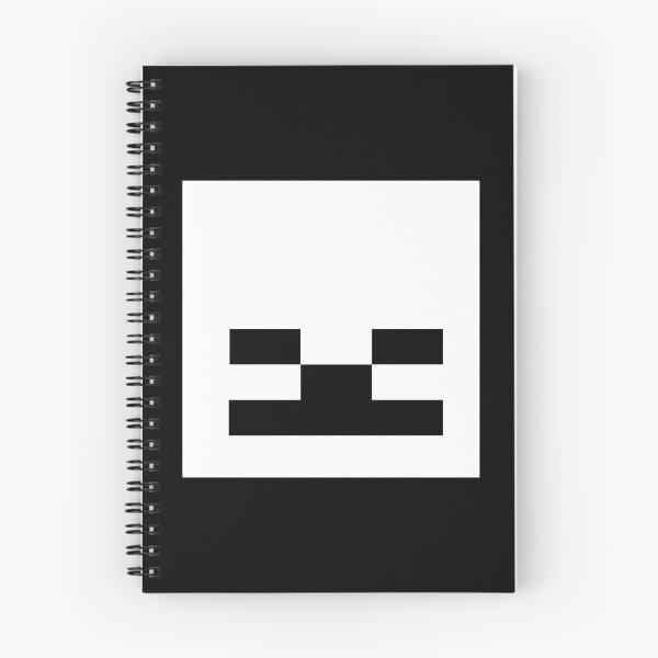 Artikelvorschau, Minecraft Skelettgesicht entworfen und verkauft von Kubala Designs.