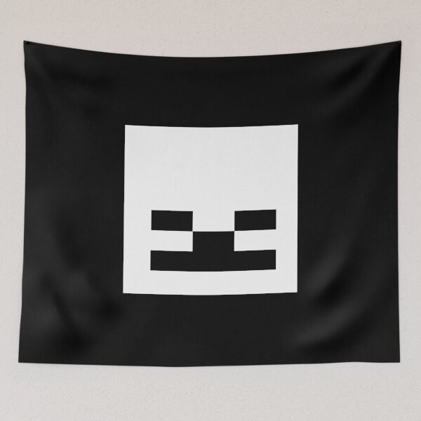 Item preview, Minecraft Skeleton Face designed and sold by Kubala Designs.