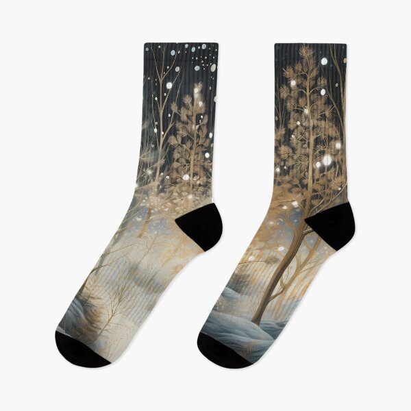 Item preview, Winter landscape. Snow-covered trees.Winter night. designed and sold by MagelliShop.