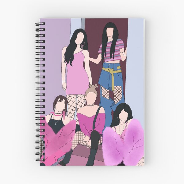 Item preview, Red Velvet Bad Boy Group Photo Drawing designed and sold by pamelairene.