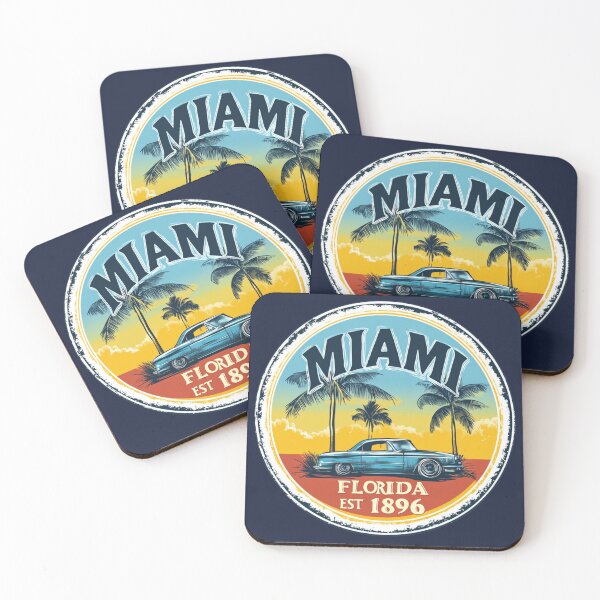 Item preview, Miami - Florida - US designed and sold by GoodOldVintage.