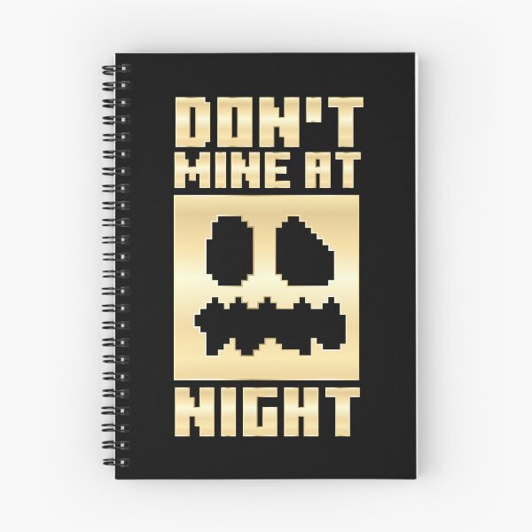 Item preview, Minecraft Don't Mine at Night  designed and sold by Kubala Designs.