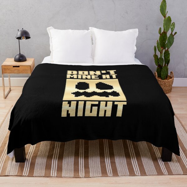 Item preview, Minecraft Don't Mine at Night designed and sold by Kubala Designs.