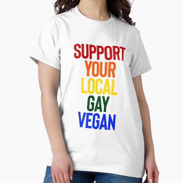 Artikel-Vorschau von Stützen Sie Ihr homosexuelles veganes ~ veganes Gluten-Klima, designt und verkauft von StrangeStreet.