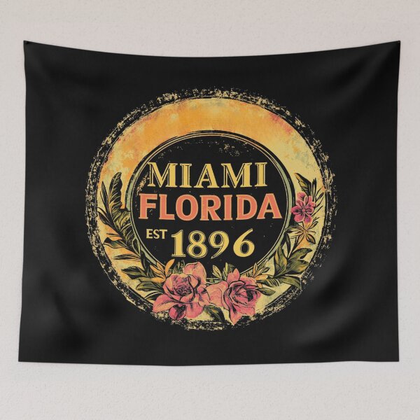 Item preview, Miami - Florida - US designed and sold by GoodOldVintage.